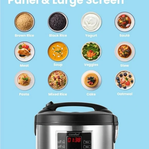 Comfee Stainless Steel Multi-Function Cooker - Picture 11 of 11